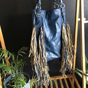Blue Free People purse